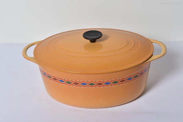 Cocotte Cousances Le Creuset Vintage 20 Cm - Fonte émaillée Noire, Doufeu, France